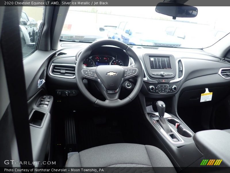 Silver Ice Metallic / Jet Black 2020 Chevrolet Equinox LT AWD