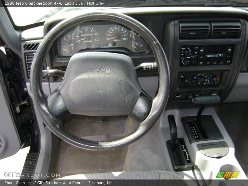 Lapis Blue / Mist Gray 1998 Jeep Cherokee Sport 4x4