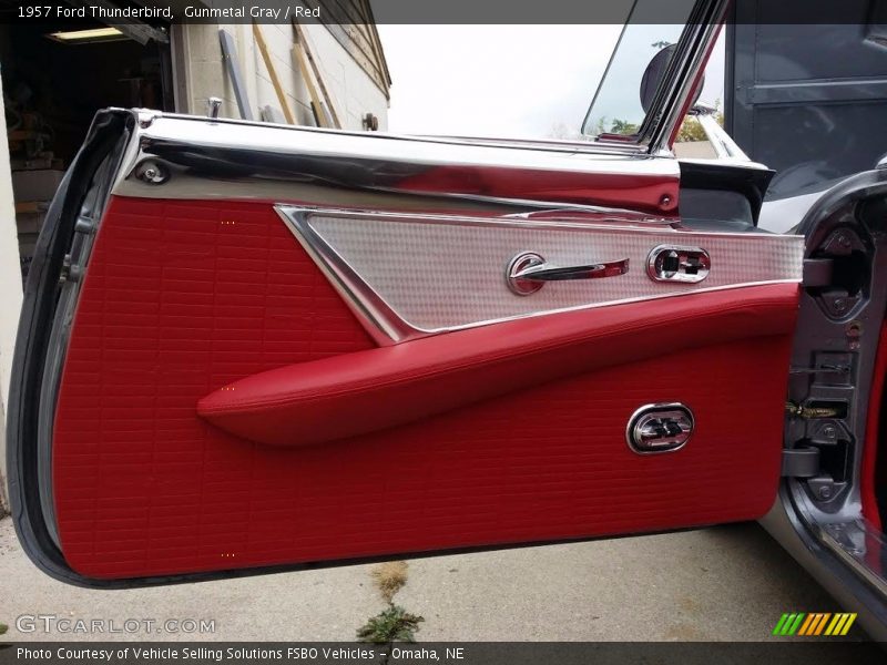 Door Panel of 1957 Thunderbird 