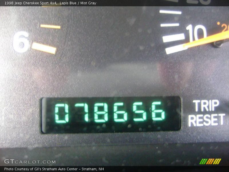 Lapis Blue / Mist Gray 1998 Jeep Cherokee Sport 4x4