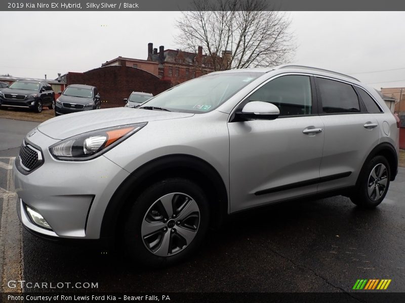 Silky Silver / Black 2019 Kia Niro EX Hybrid