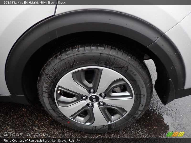 Silky Silver / Black 2019 Kia Niro EX Hybrid