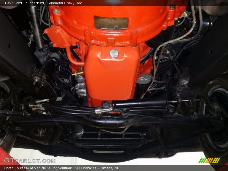 Undercarriage of 1957 Thunderbird 