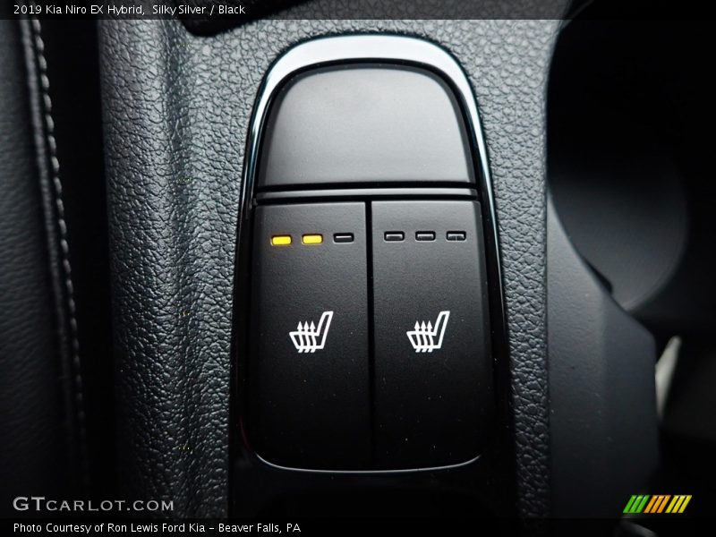 Silky Silver / Black 2019 Kia Niro EX Hybrid
