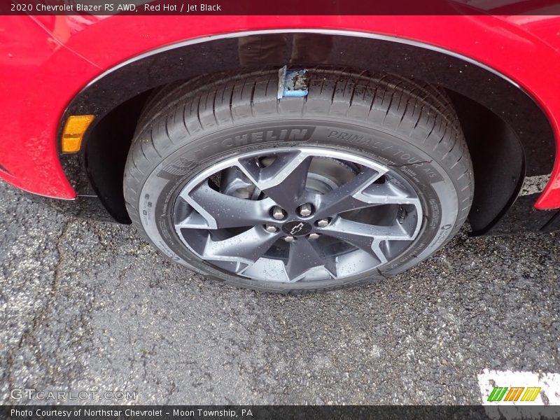 Red Hot / Jet Black 2020 Chevrolet Blazer RS AWD