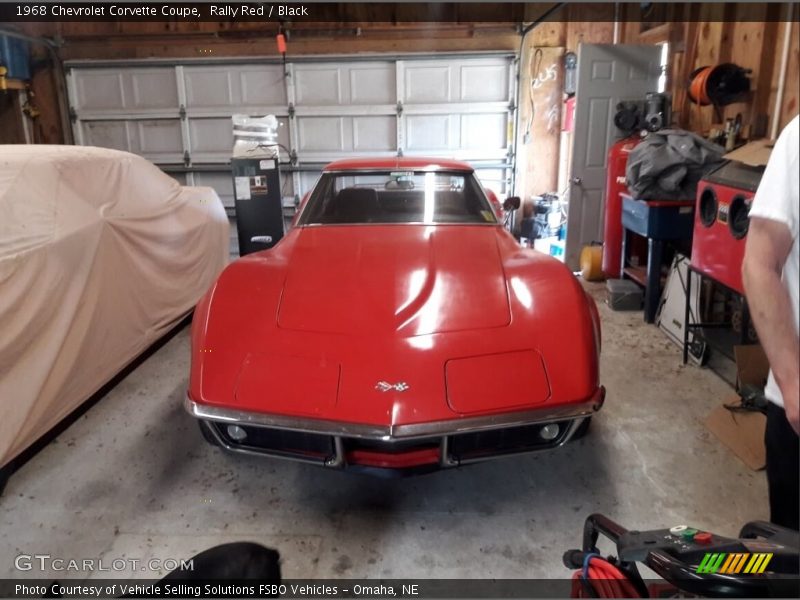 Rally Red / Black 1968 Chevrolet Corvette Coupe