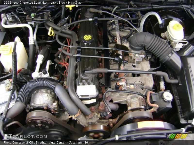 Lapis Blue / Mist Gray 1998 Jeep Cherokee Sport 4x4