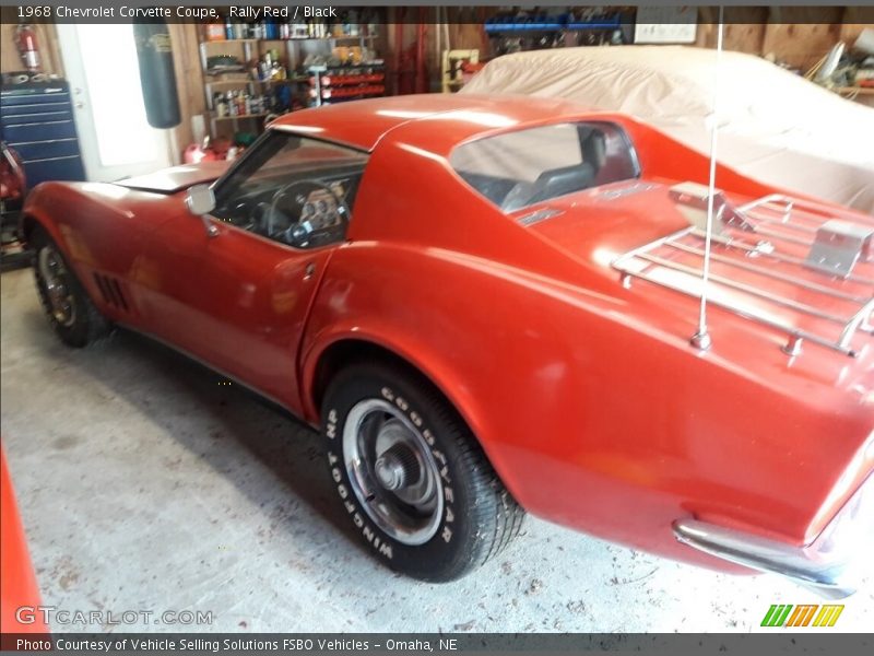 Rally Red / Black 1968 Chevrolet Corvette Coupe