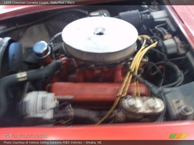 Rally Red / Black 1968 Chevrolet Corvette Coupe