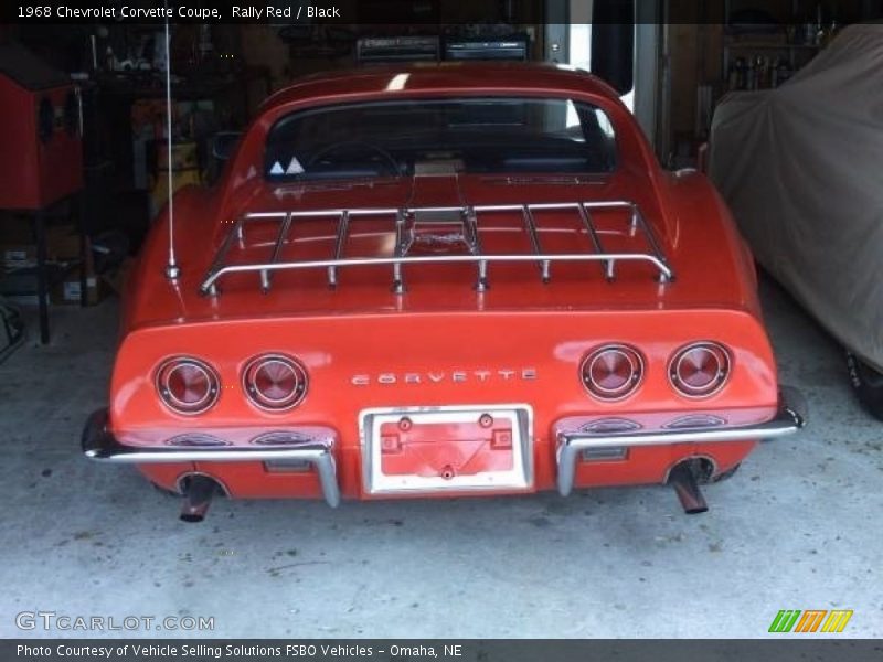 Rally Red / Black 1968 Chevrolet Corvette Coupe