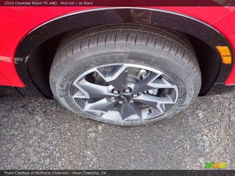 Red Hot / Jet Black 2020 Chevrolet Blazer RS AWD