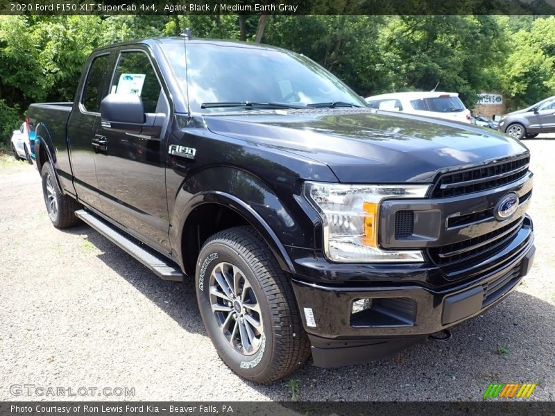  2020 F150 XLT SuperCab 4x4 Agate Black