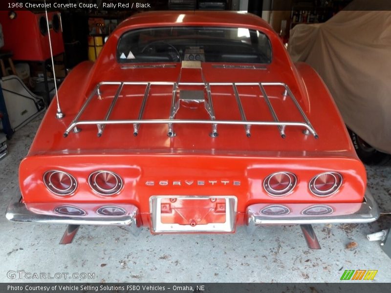 Rally Red / Black 1968 Chevrolet Corvette Coupe