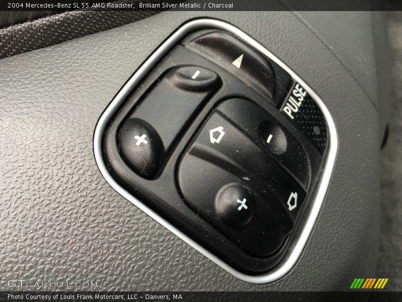 Controls of 2004 SL 55 AMG Roadster