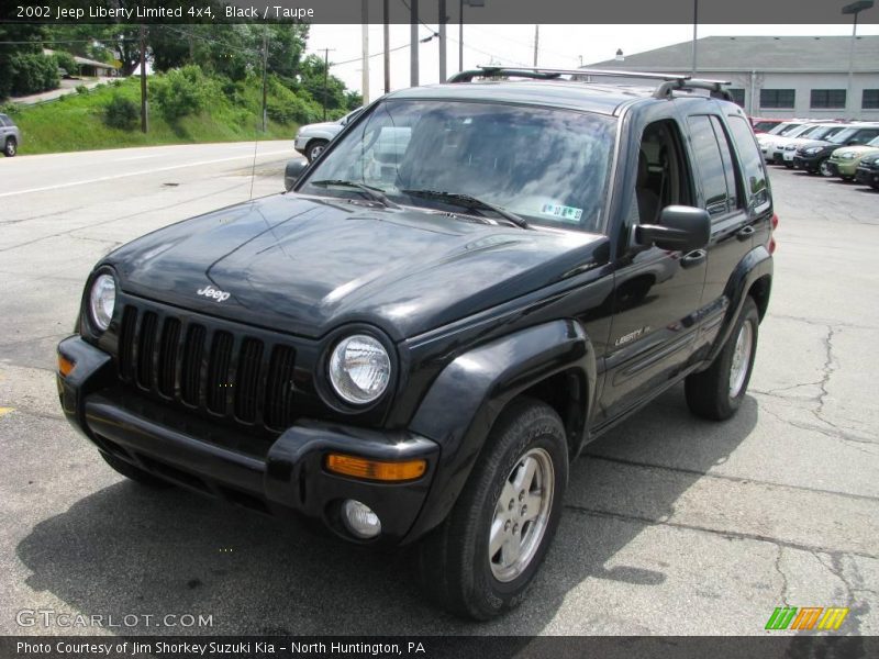 Black / Taupe 2002 Jeep Liberty Limited 4x4