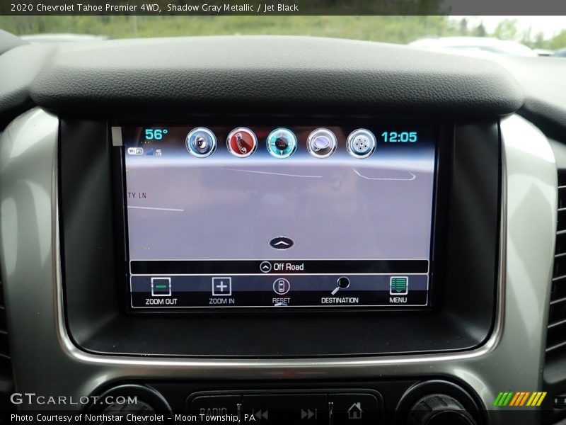 Navigation of 2020 Tahoe Premier 4WD