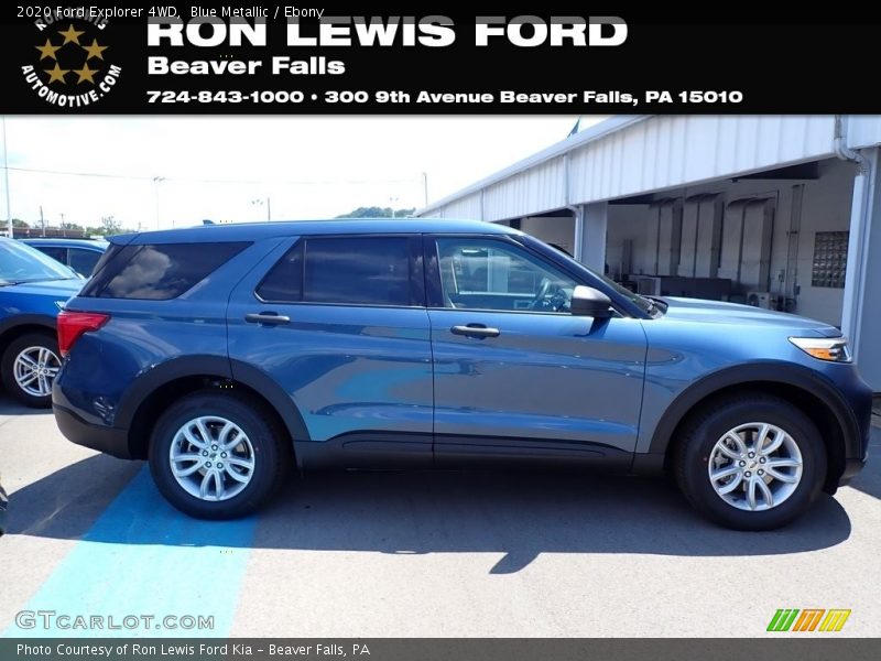 Blue Metallic / Ebony 2020 Ford Explorer 4WD