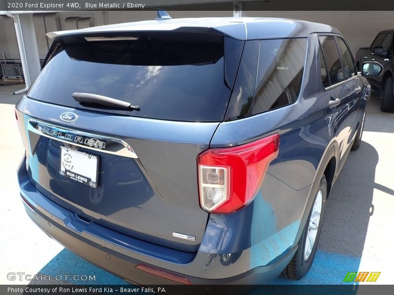 Blue Metallic / Ebony 2020 Ford Explorer 4WD