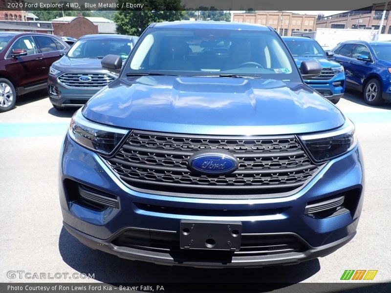 Blue Metallic / Ebony 2020 Ford Explorer 4WD