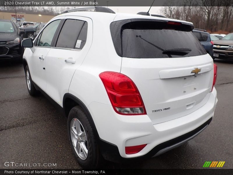 Summit White / Jet Black 2020 Chevrolet Trax LT AWD