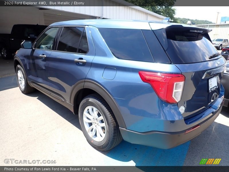 Blue Metallic / Ebony 2020 Ford Explorer 4WD