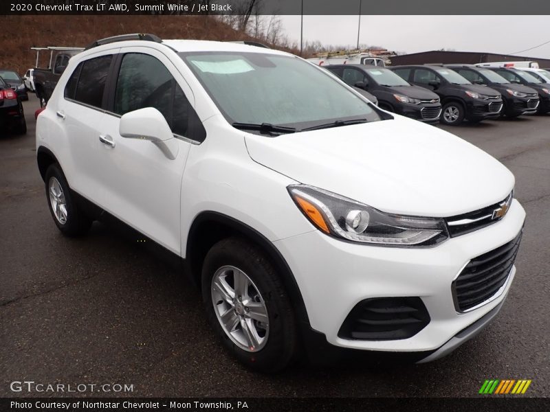 Summit White / Jet Black 2020 Chevrolet Trax LT AWD