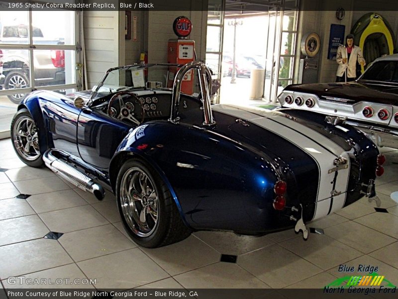 Blue / Black 1965 Shelby Cobra Roadster Replica