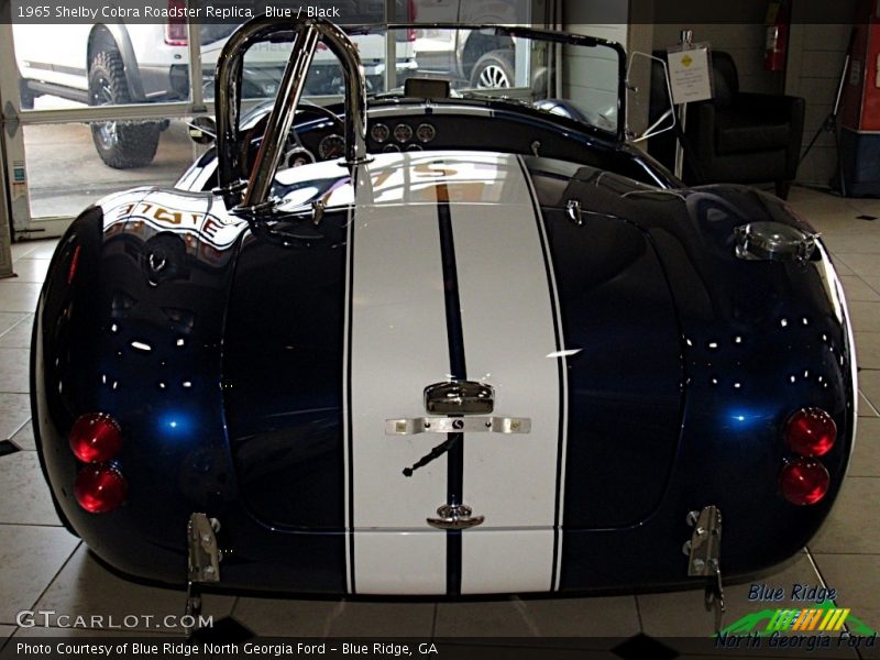 Blue / Black 1965 Shelby Cobra Roadster Replica