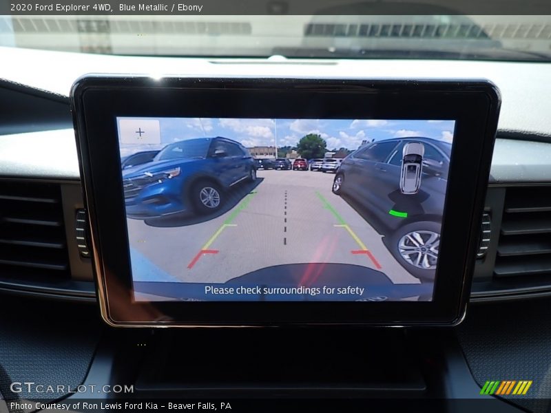 Blue Metallic / Ebony 2020 Ford Explorer 4WD