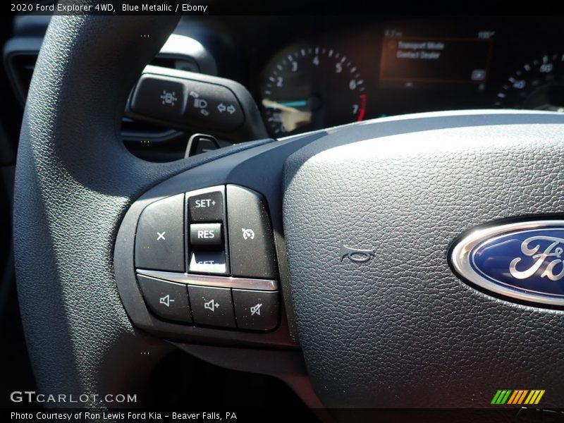 Blue Metallic / Ebony 2020 Ford Explorer 4WD