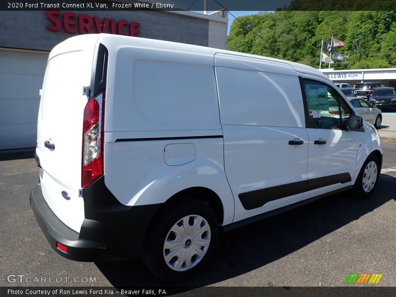 Frozen White / Ebony 2020 Ford Transit Connect XL Van