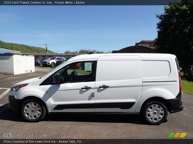 Frozen White / Ebony 2020 Ford Transit Connect XL Van