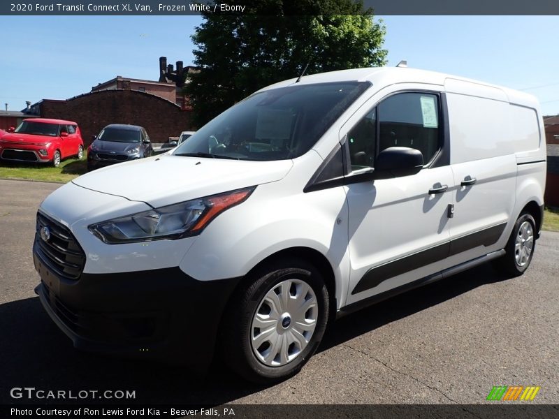 Frozen White / Ebony 2020 Ford Transit Connect XL Van