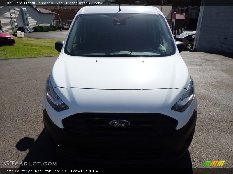 Frozen White / Ebony 2020 Ford Transit Connect XL Van