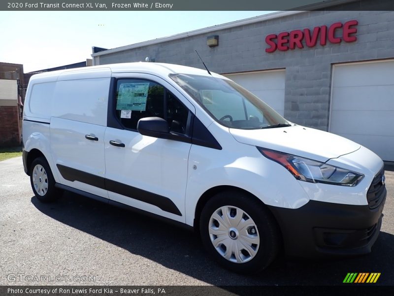 Frozen White / Ebony 2020 Ford Transit Connect XL Van