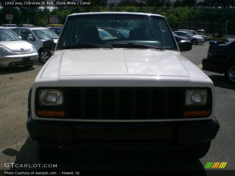 Stone White / Camel 1999 Jeep Cherokee SE 4x4