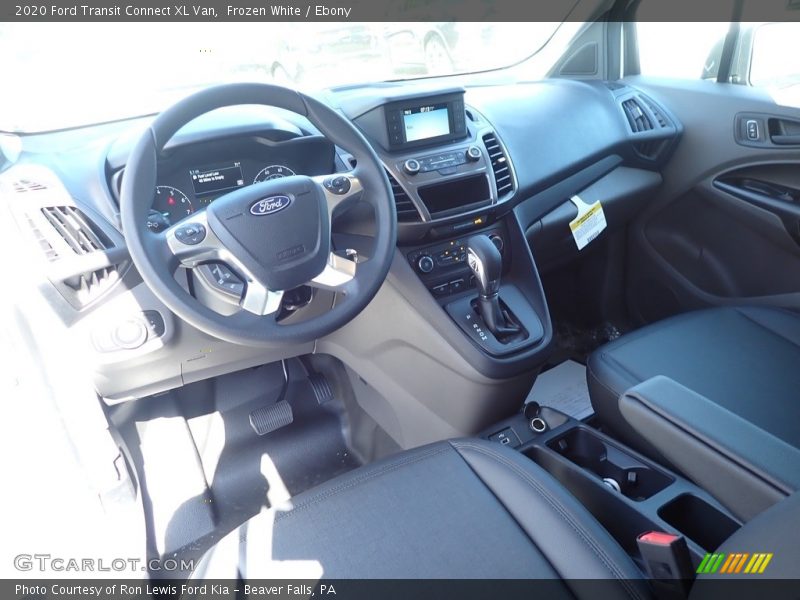 Frozen White / Ebony 2020 Ford Transit Connect XL Van