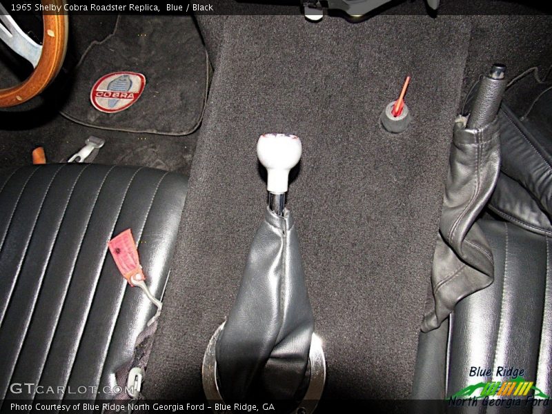 Blue / Black 1965 Shelby Cobra Roadster Replica