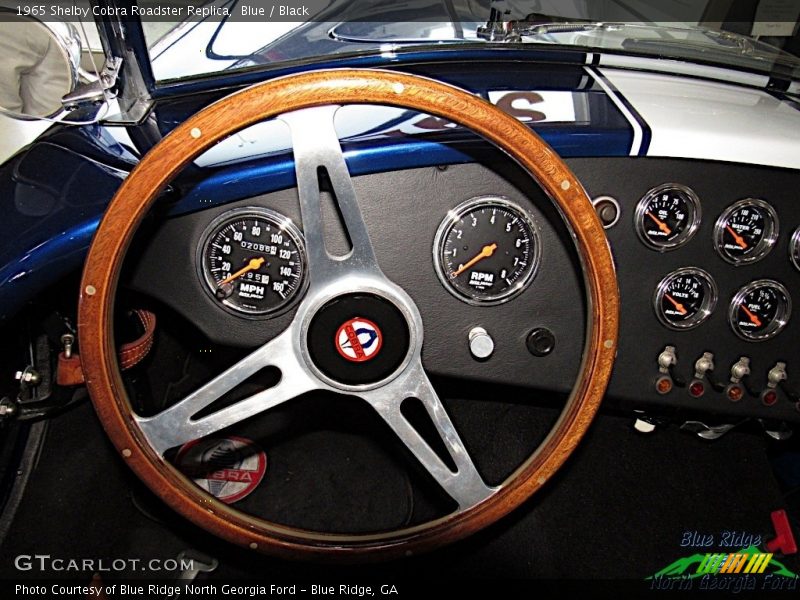 Blue / Black 1965 Shelby Cobra Roadster Replica