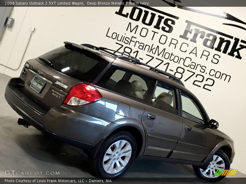 Deep Bronze Metallic / Warm Ivory 2009 Subaru Outback 2.5XT Limited Wagon