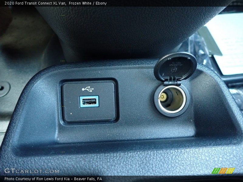 Frozen White / Ebony 2020 Ford Transit Connect XL Van