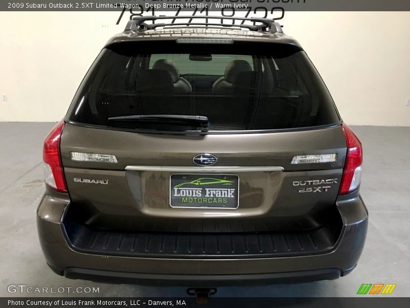 Deep Bronze Metallic / Warm Ivory 2009 Subaru Outback 2.5XT Limited Wagon