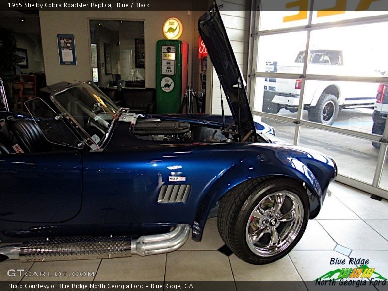 Blue / Black 1965 Shelby Cobra Roadster Replica