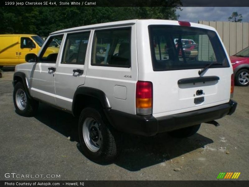 Stone White / Camel 1999 Jeep Cherokee SE 4x4