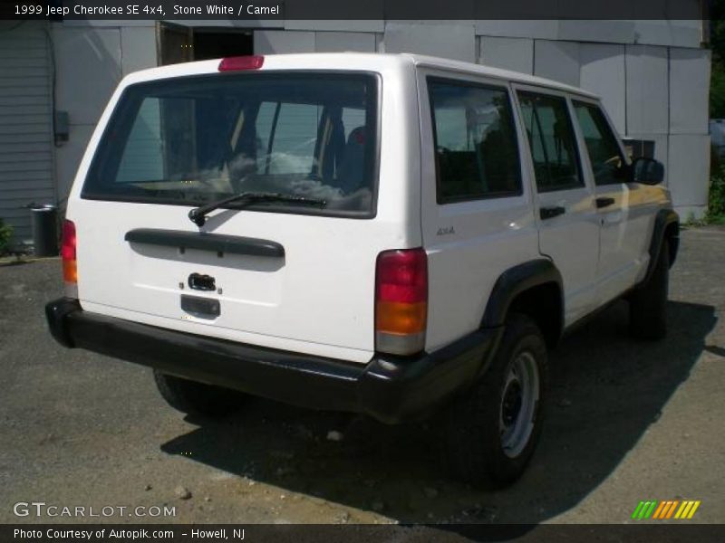 Stone White / Camel 1999 Jeep Cherokee SE 4x4