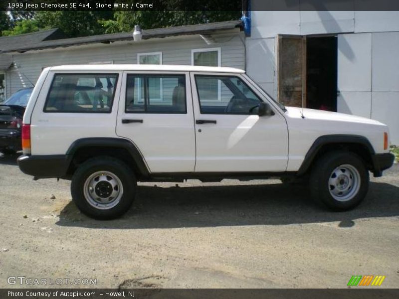Stone White / Camel 1999 Jeep Cherokee SE 4x4