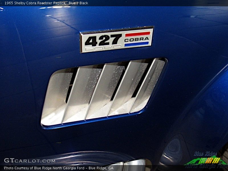 Blue / Black 1965 Shelby Cobra Roadster Replica