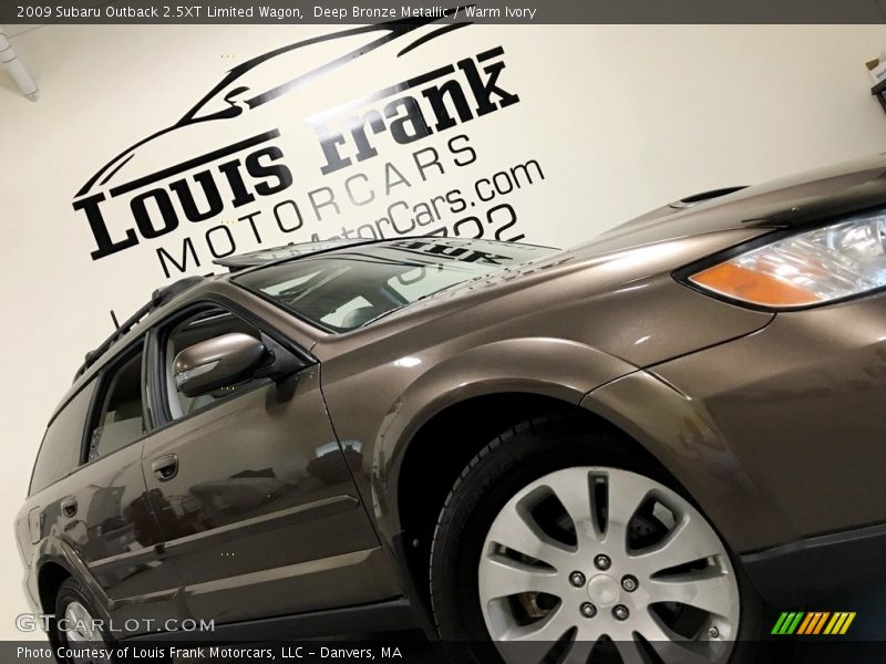 Deep Bronze Metallic / Warm Ivory 2009 Subaru Outback 2.5XT Limited Wagon