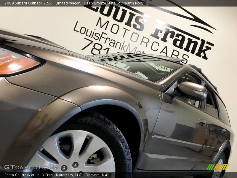 Deep Bronze Metallic / Warm Ivory 2009 Subaru Outback 2.5XT Limited Wagon