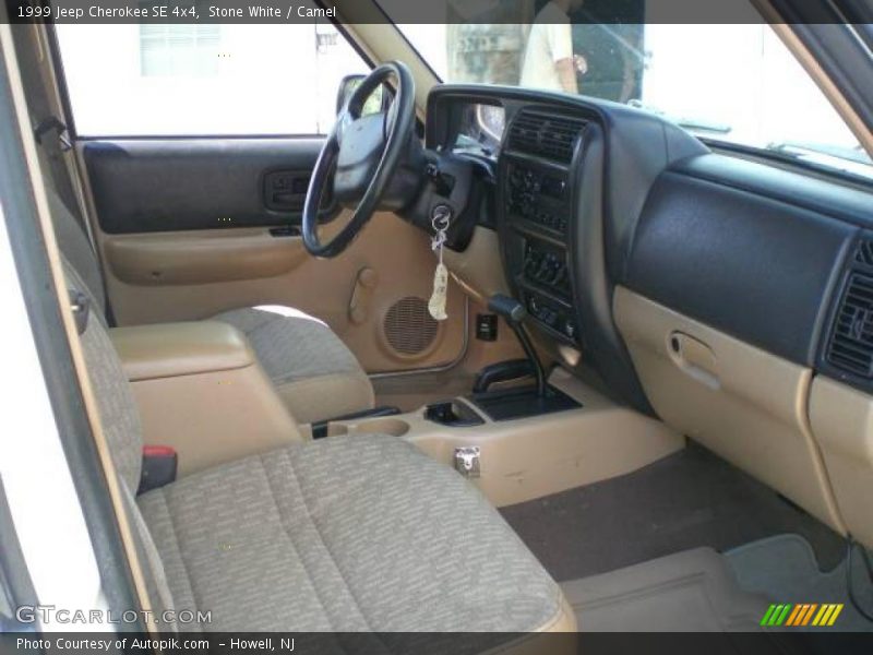 Stone White / Camel 1999 Jeep Cherokee SE 4x4